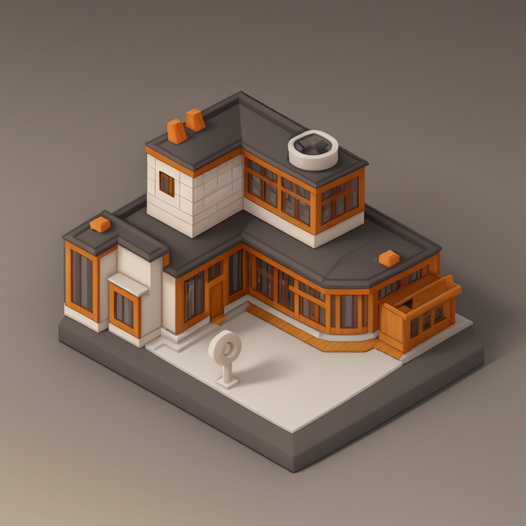 07161-3650837420-1house,c4d, M2Z,Isometric viewing angle, white background,, masterpiece, best quality,.png